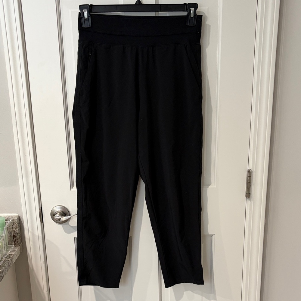 Black Mid Rise Athleta Pants